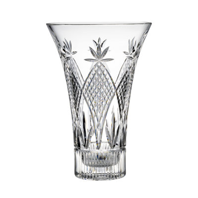 Clear 13.9" Crystal Table Vase