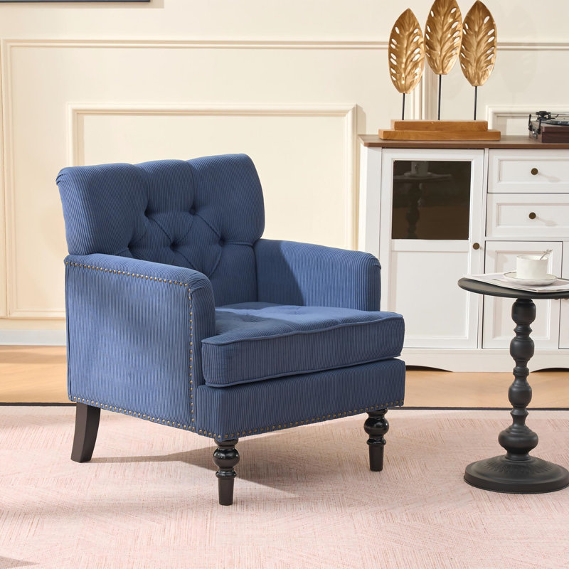 Fauteuil club H & M, Bleu