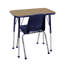Ensemble de bureau et de chaise à hauteur réglable en stratifié T-Mould-51402724-51402725-131162088