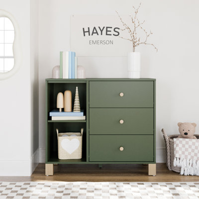 California 3 Drawer Combo Dresser
