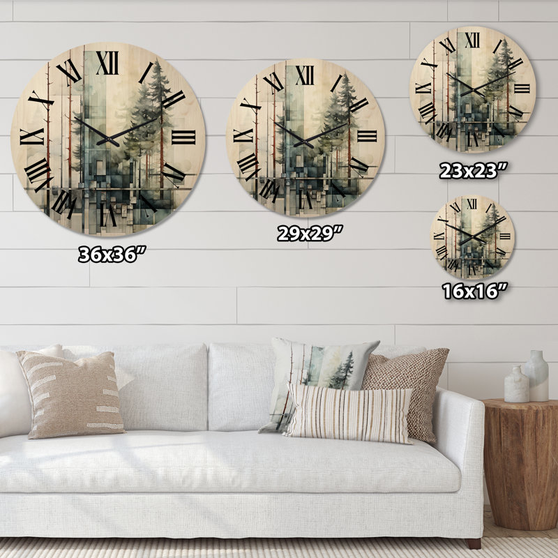 Horloge murale Nocera, Moyenne