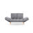 Halcombe 78.74" Linen Flared Arm Sleeper-2006134844