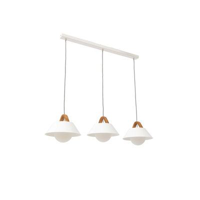 Bhrianna 3 - Light Steel Pendant