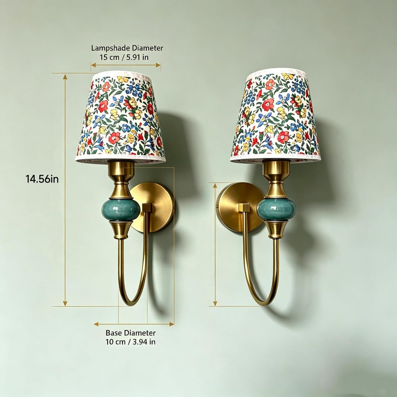 Wall Sconces Set of 2 Rechargeable Battery Operated Wall Lamp 5000mAh 15 Color Changing Dimmable Wall Light with Timer and Flash Mode Metal Base Wireless Decor Wall Lamp for Bedroom Living Room