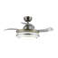 Ventilateur de plafond encastré à 4 pales à DEL avec ensemble d'éclairage inclus Autry-1126751257