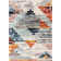 Tapis gris à motif géométrique Tucson