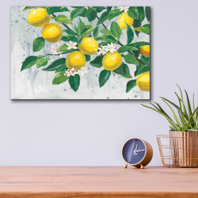 Zesty Lemons par James Wiens - peinture sans cadre