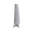 Ensemble de 3 pales pour ventilateur d'intérieur / extérieur TriAire - argent-43413544-43413546
