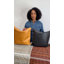 Housse de coussin en cuir Aden-95036398
