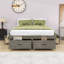 Lit plateforme 6 tiroirs en bois avec pieds centraux-567239773-567239774