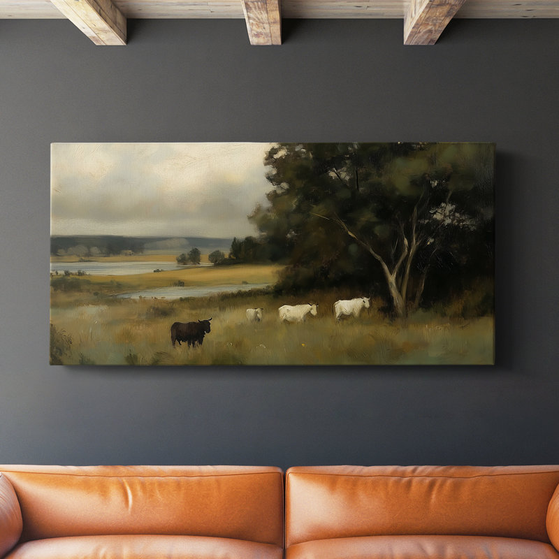 Série paysage - CVI - Toile tendue avec châssis - Prêt à accrocher, H 16 po x l 32 po