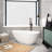 59'' x 30.75'' Freestanding Soaking Solid Surface Bathtub
