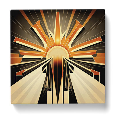 Sun - Wrapped Canvas