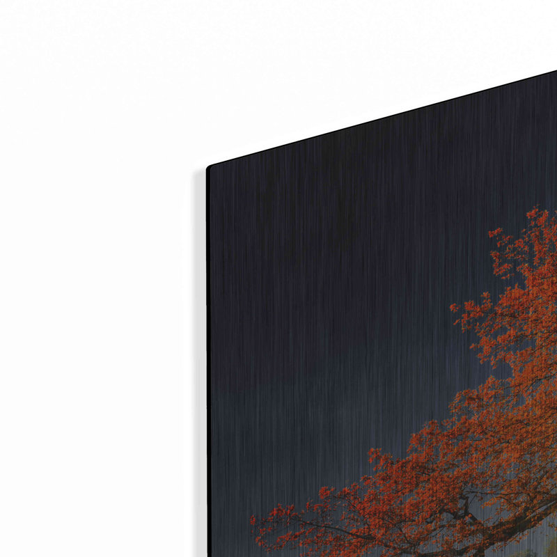  «Melancholy Tree» par Philippe Sainte-Laudy, art mural en métal, 36 po x 24 po