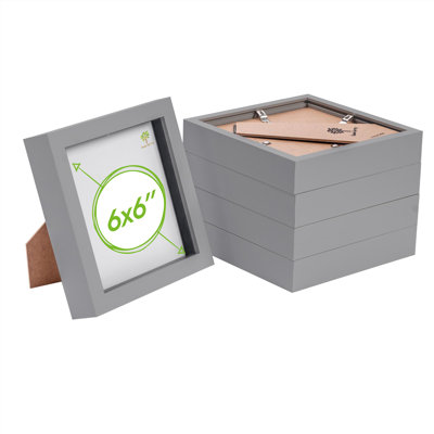 3D Box Photo Frames - 6" x 6"