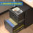 Locking 2 Drawer Metal File Cabinet For Office - Holds Legal/letter/a4 Docs, Fully Assembled Black Finish Mobile With Lock And Mobility Papers,-119183141