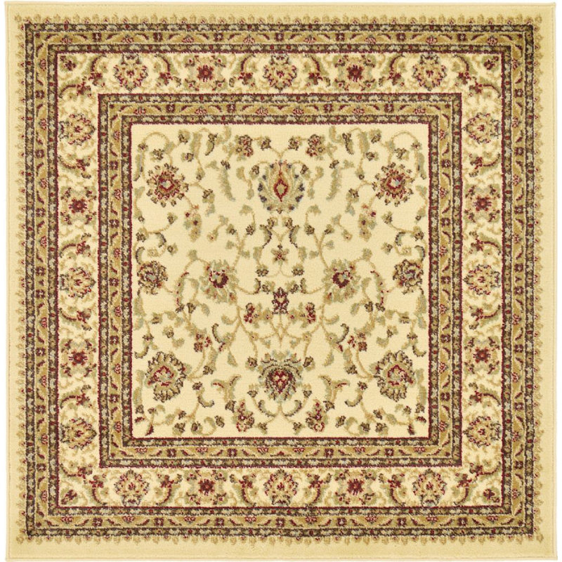 Odyssey Oriental Indoor Rug, Square 6'