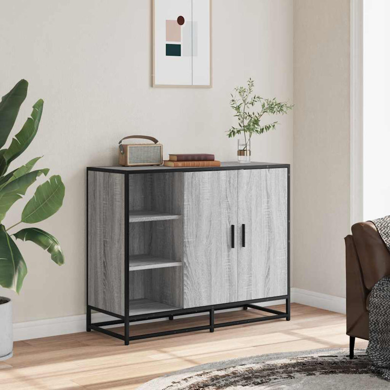 Amartya 92cm Sideboard, Grey Sonoma