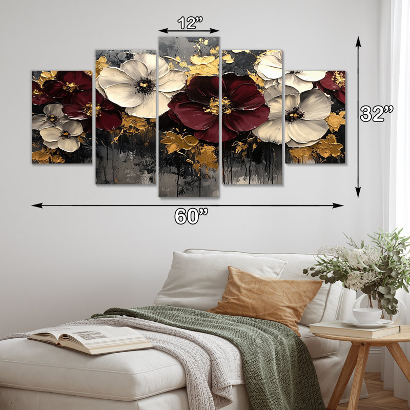 Art mural Gopp - coquelicots