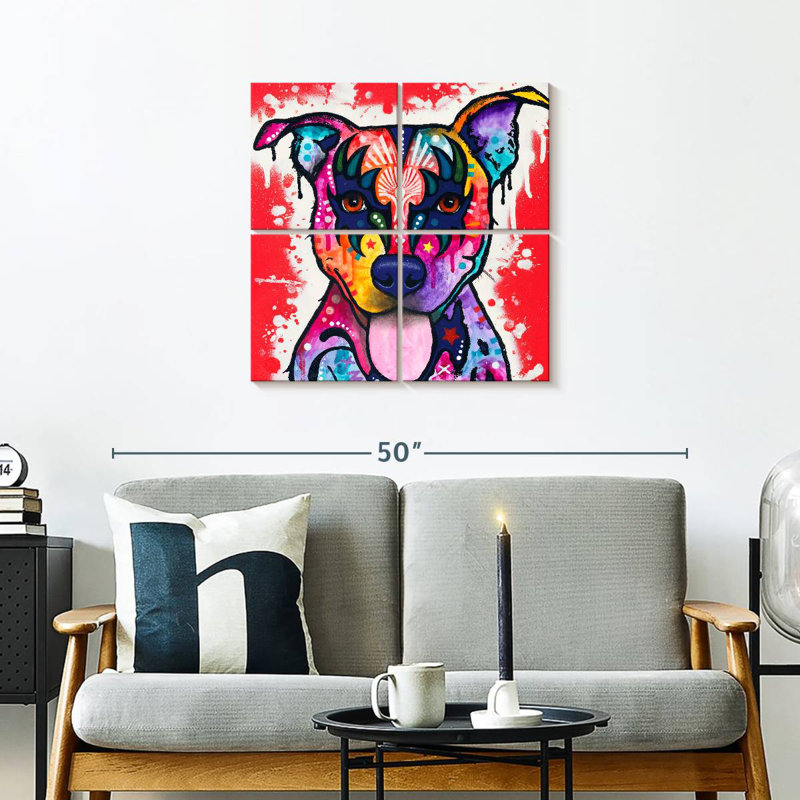 Brampt Kiss Dog, 26" H x 26" W