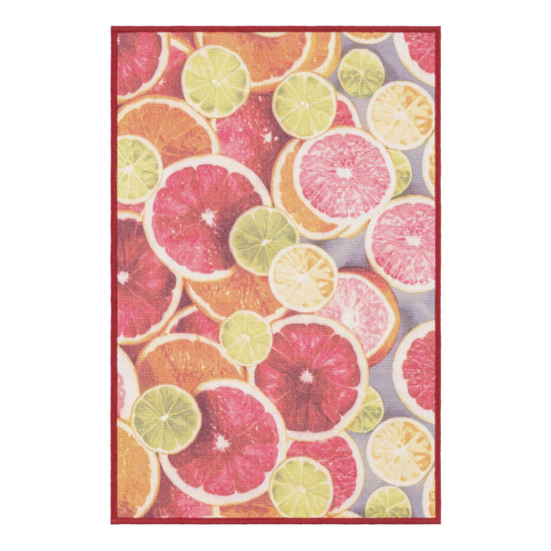 Tapis intérieur / extérieur Jill Zarin Antigua, Rectangle 2 pi x 3 pi 1 po