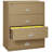 Fireproof 44.5'' Wide 4 -Drawer Steel File Cabinet-14760486-14760494