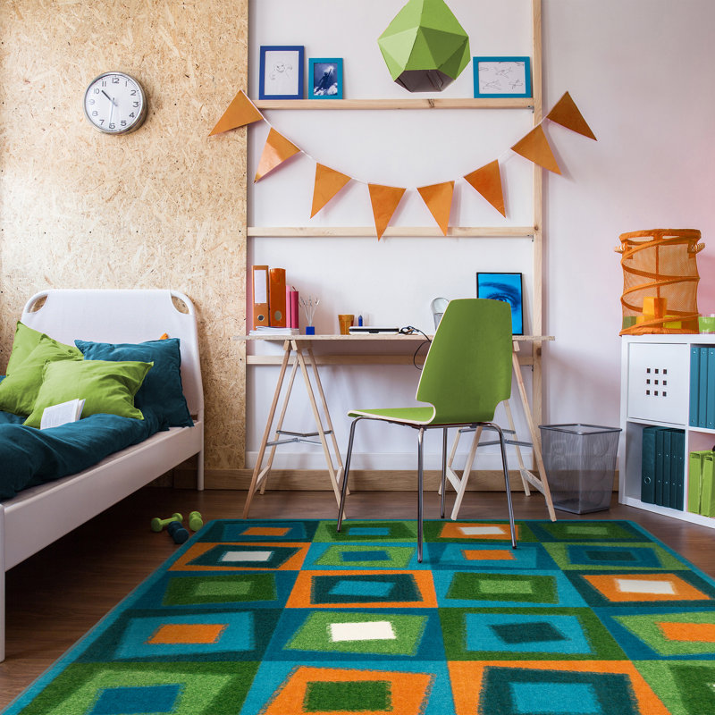 Tapis Off Balance, Rectangle 5 pi 4 po x 7 pi 8 po