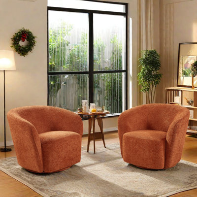Fauteuil pivotant de 31,1 po Obrain