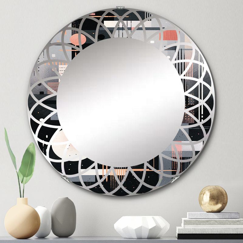 Miroir mural Zenovie, 24 po x 24 po