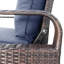 Chaise longue d'extérieur en métal Adhvik-194276674