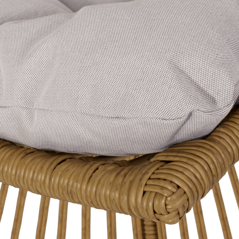Chaise et table d'appoint Elaine, 2 pièces: table, chaise