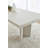Leyden Stone Top Cement Base Dining Table