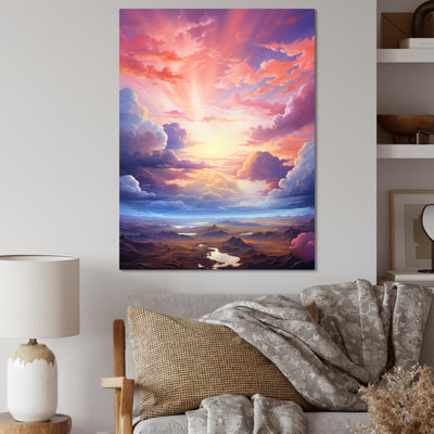 " Kawaii Clouds Landscape I "