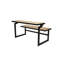 Banc convertible en acier Ashton