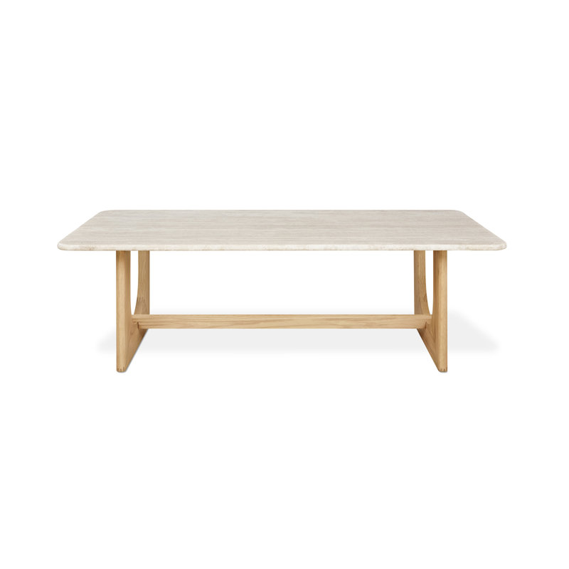 Table basse Portico, Chêne blanc