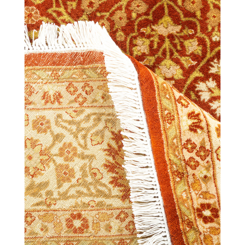 Classic One-of-a-Kind 6' 1" X 6' 1" Hand Knotted Area Rug