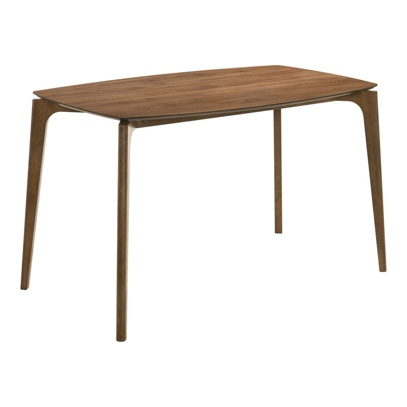 Rectangular with Solid Wood Base Dining Table, 36"H x 59"L x 35.5"W