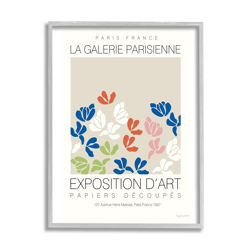 «Petal Silhouettes Gallery» par Mercedes Lopez Charro - impression sur bois, H 30 po x l 24 po x P 1,5 po