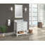 Meuble-lavabo simple 30 po Manhattan avec comptoir en marbre de Carrare, pré-assemblé-1001850159