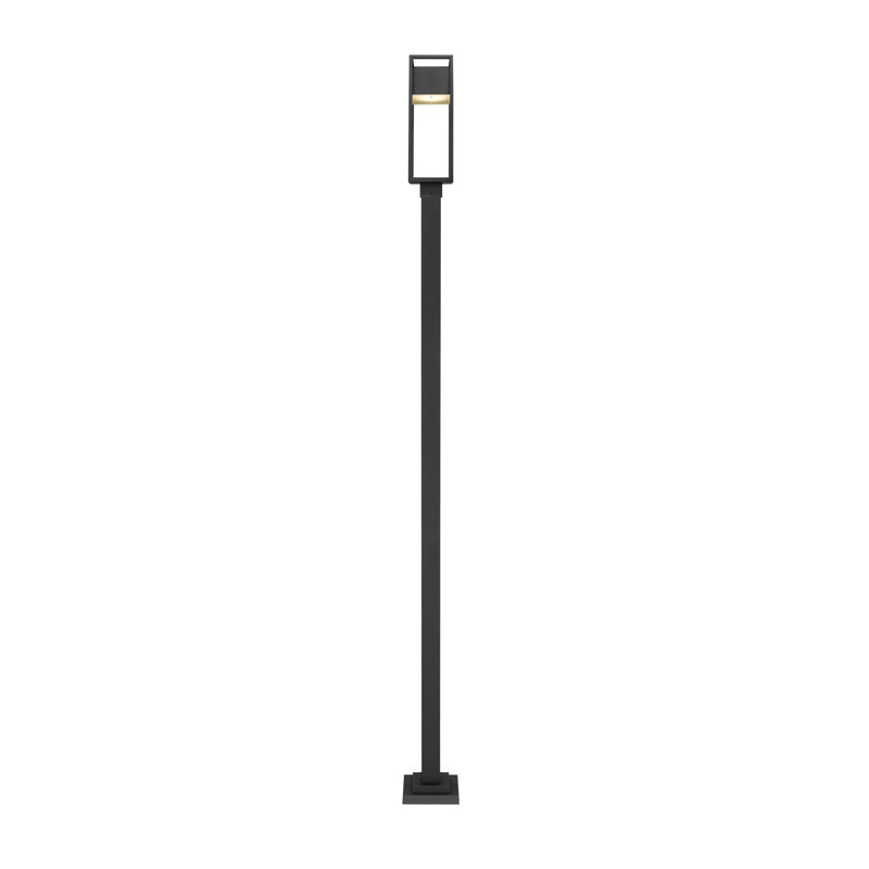 Esquibel 1-Light LED Lamp Post, 113.75" H x 9.25" W x 9.25" D