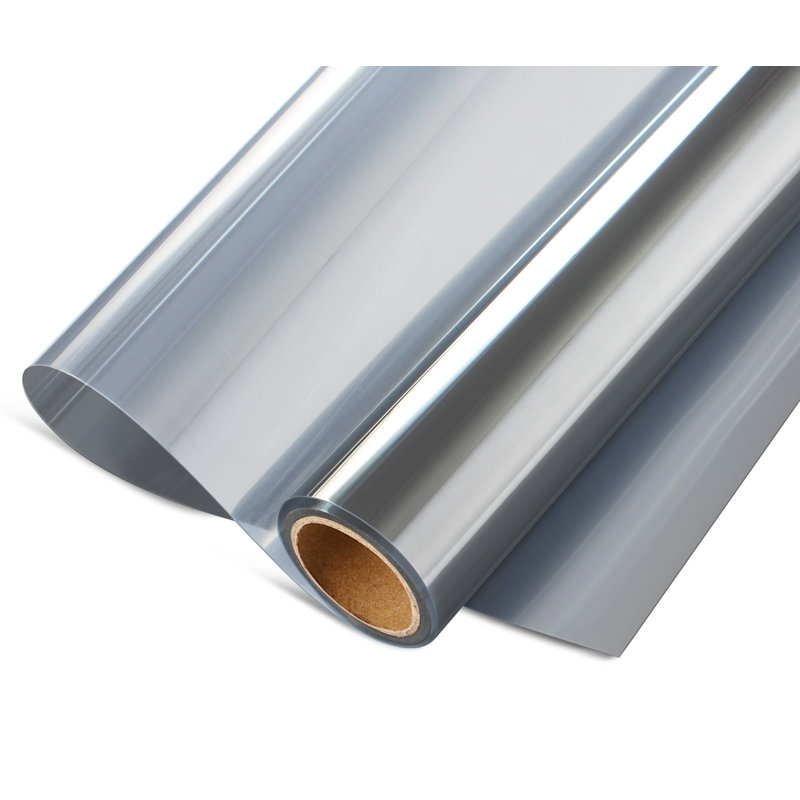 Adhésif décoratif pour fenêtre One Way, Argent, H 35,4 po x l 78 po