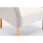 Chaise d'appoint avec tissu arc-en-ciel et pieds en bois d'hévéa - Choix de sièges confortables Multicolore pour la surface de vie