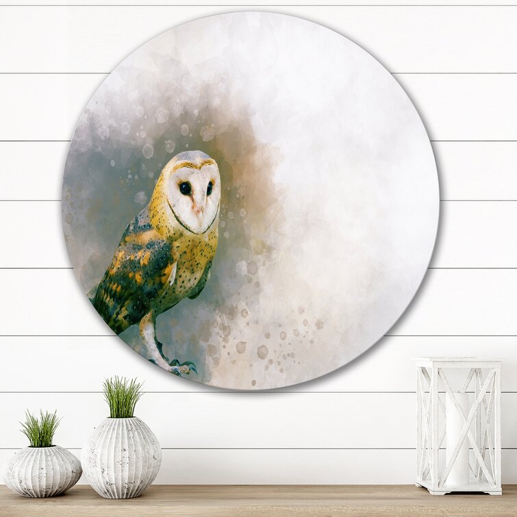 Owl Metal Wall Art