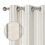 Paire de rideaux semi-transparents avec œillets Farmhouse-118308996-118308993