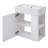 Pattonsburg Bathroom Storage,21.6inch Modern Floating Bathroom Vanity with Ceramic Basin - Perfect for Small Bathrooms, Right side storage Ceramic,door,Bathroom Vanity