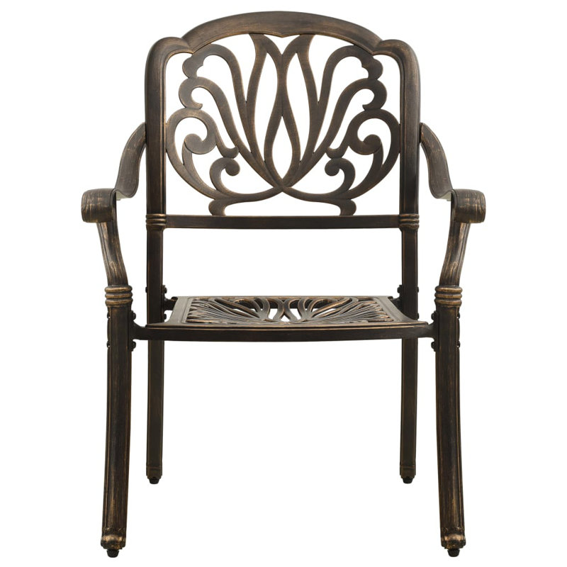Ensemble bistro pour ensemble de bistro en bronze