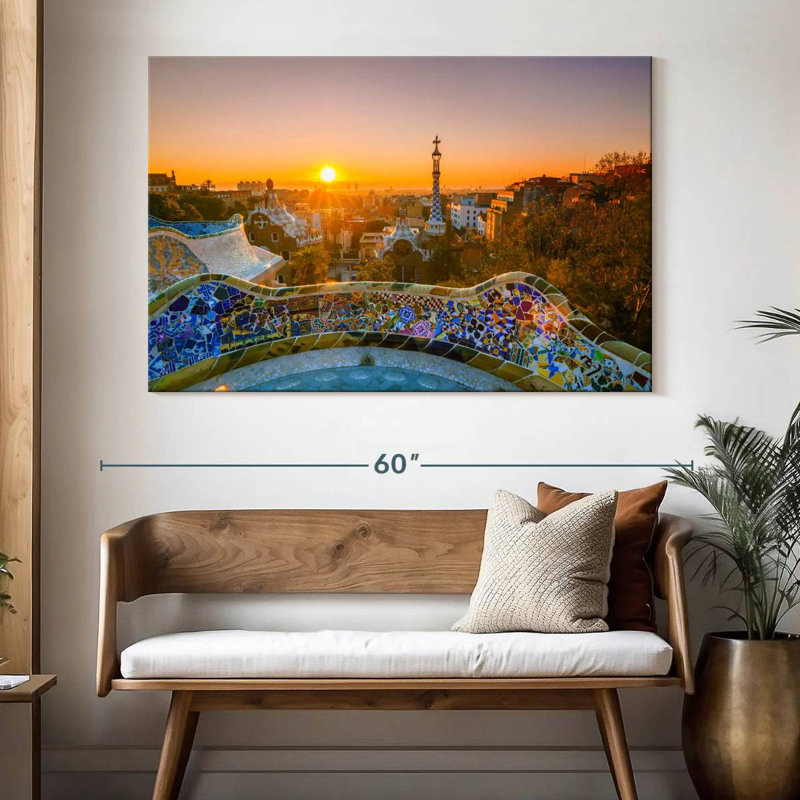 Perspectives de Sireci Park Guell, H 34 po x l 51 po