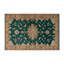 Tapis bleu intérieur et extérieur surteint