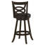 Ensemble de 2 tabourets de bar modernes en bois, un mélange parfait de tradition et de modernité pour votre bar ou votre îlot de cuisine.
