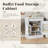 Modern Freestanding Kitchen Pantry Cabinet with Drawer, Adjustable & Door Shelves, Coffee Bar Buffet Storage, White-1608753472